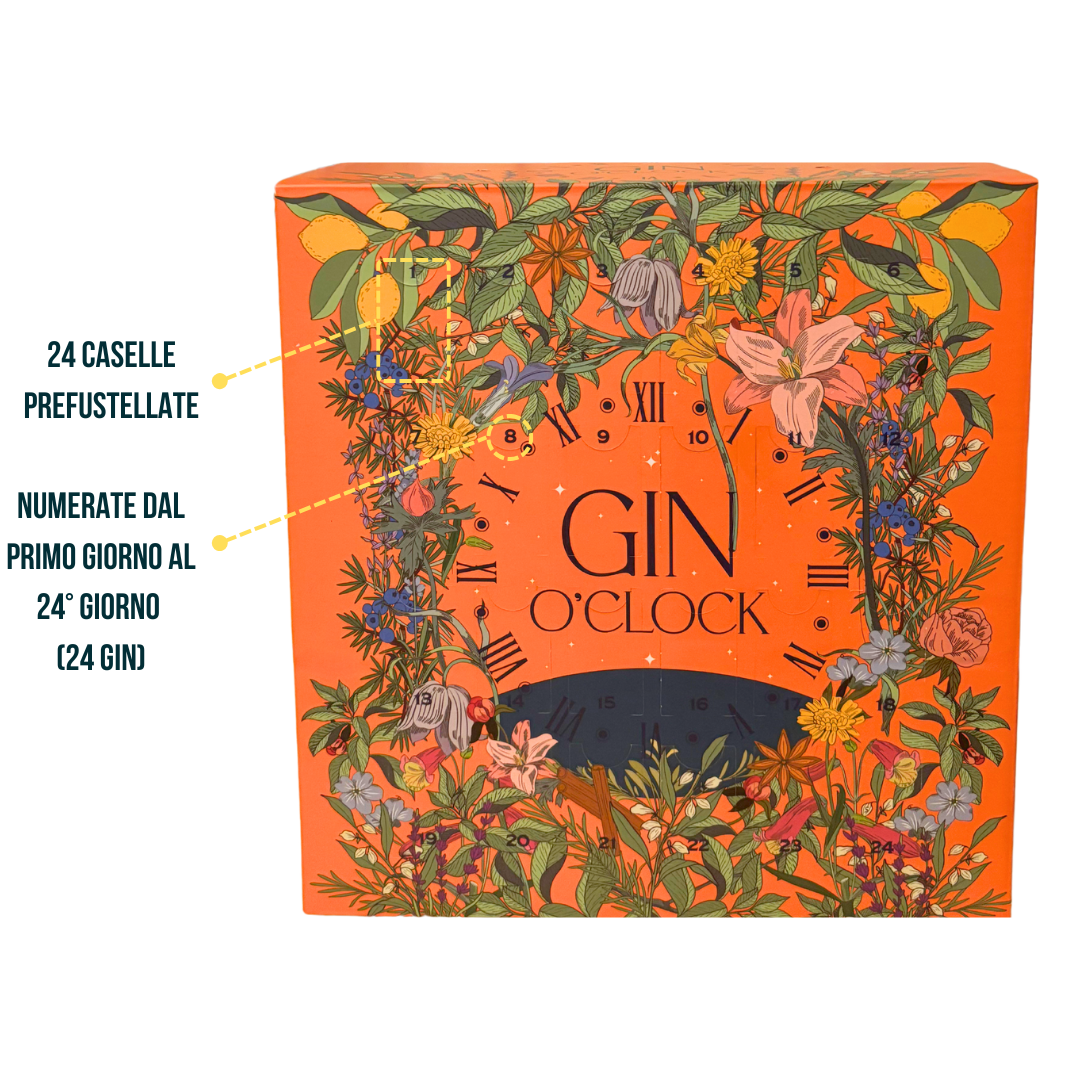 CALENDARIO DELL’AVVENTO CON 24 GIN PREMIUM (2024)