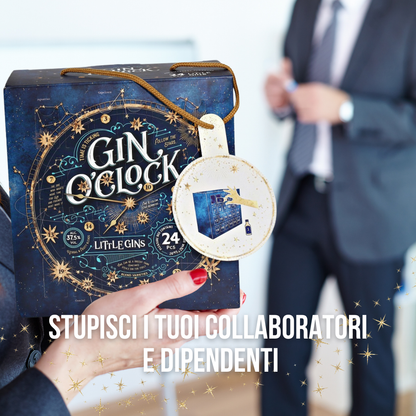 Calendario dell'avvento con 24 gin premium, regalo di Natale unico. Idea regalo originale per adulti amanti del gin, edizione limitata 2024