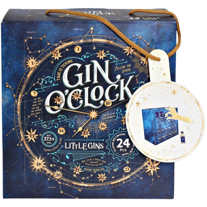 Calendario dell'avvento con 24 gin premium, regalo di Natale unico. Idea regalo originale per adulti amanti del gin, edizione limitata 2024